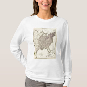 T-shirt População 1850 dos E.U.