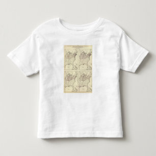 T-shirt População irlandesa e alemão 1870