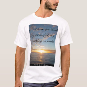 T-shirt por do sol, a próxima vez você pensa seu perfeit