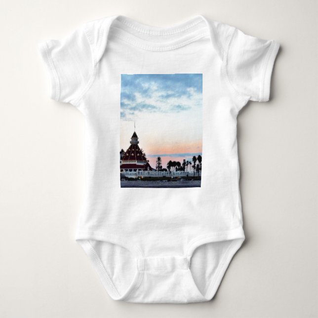 T-shirt Por do sol de Del Coronado (Frente)