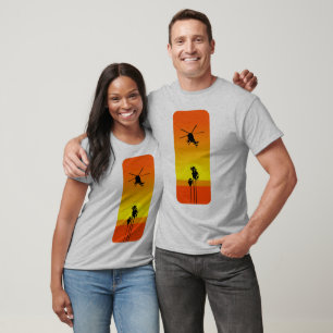T-shirt Por do sol de Hughes 500