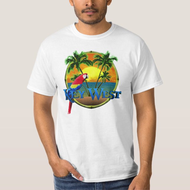 T-shirt Por do sol de Key West (Frente)