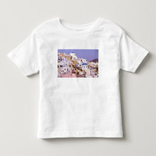 T-shirt Pôr do sol em Oil, Santorini 2