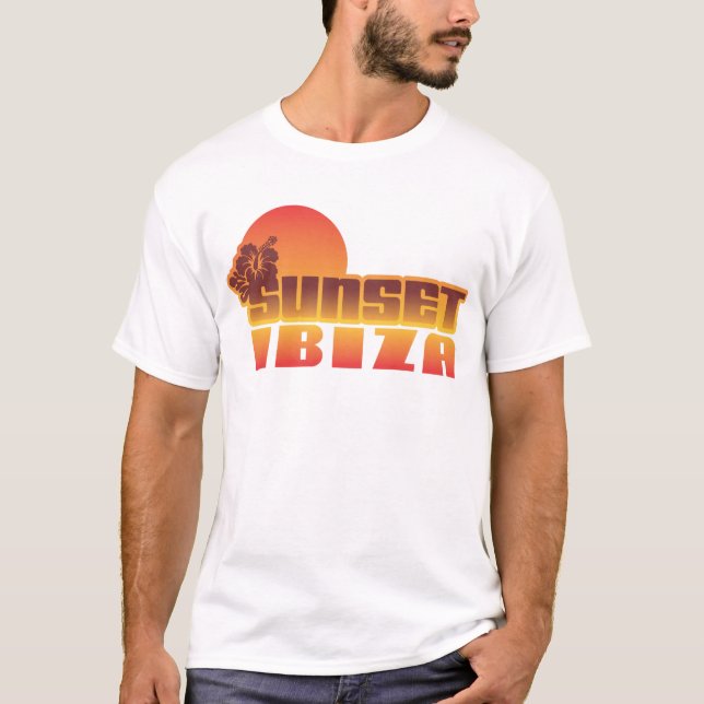T-shirt Por do sol Ibiza (Frente)