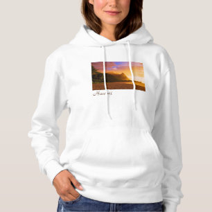 T-shirt Pôr do sol na praia dourada, Havaí