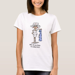 T-shirt Por que você o pensa chamou ICU?
