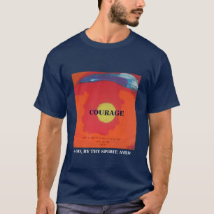 T-SHIRT POR THY ESPÍRITO - 1118 - CORAGEM