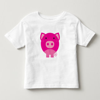 T-shirt Porco cor-de-rosa