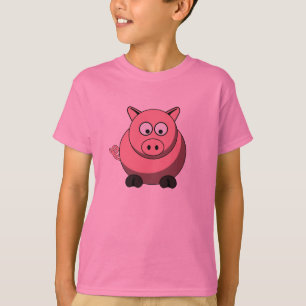 T-shirt Porco dos desenhos animados