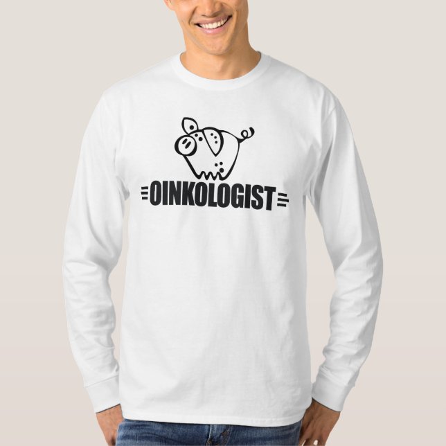 T-shirt Porco Engraçado (Frente)