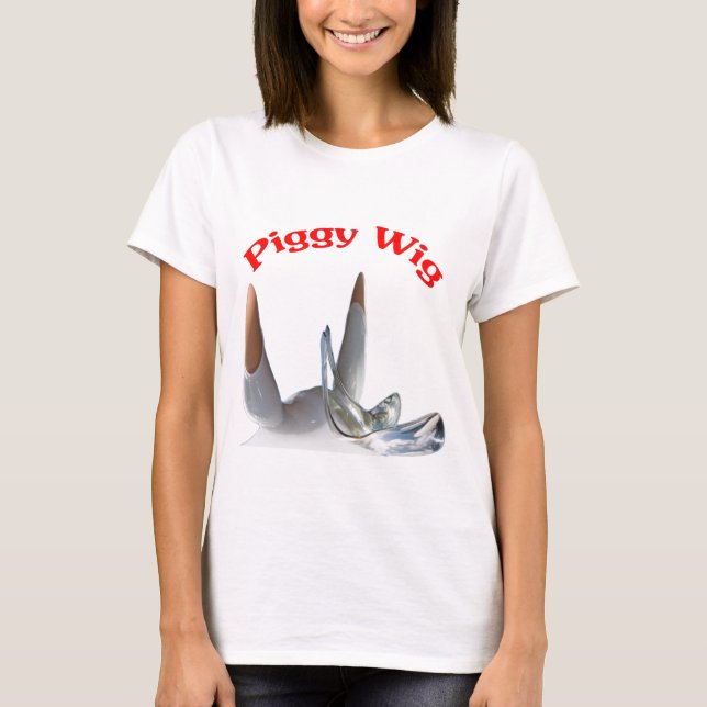 T-shirt Porco Wig (Frente)