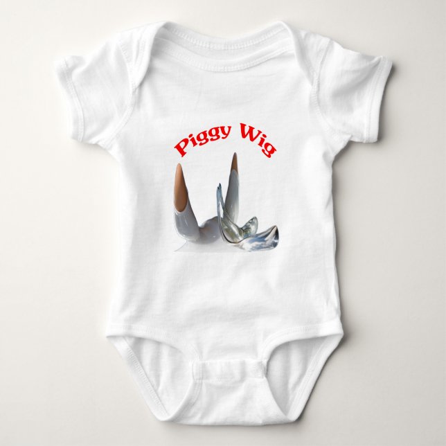 T-shirt Porco Wiggy (Frente)