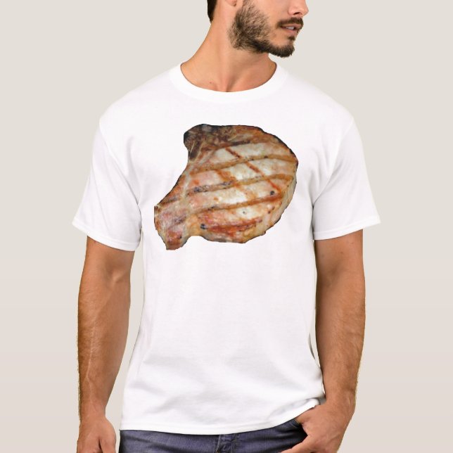 T-shirt Porkchops é delicioso (Frente)