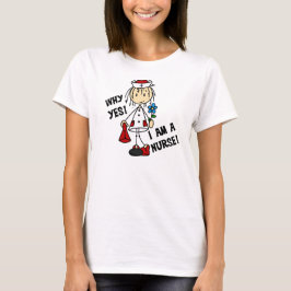 T-shirt Porque sou enfermeira?