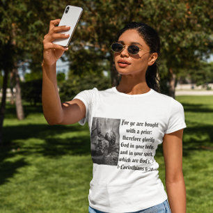 T-shirt Portanto Glorifique Deus