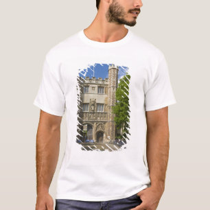 T-shirt Portão do Trinity College e fileiras de bicicletas