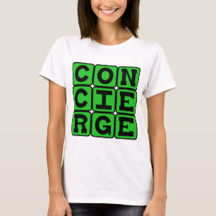 T-shirt Porteiro, Cargo de Serviço