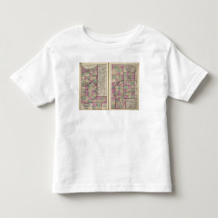 T-shirt Porter County e Condado de Lake