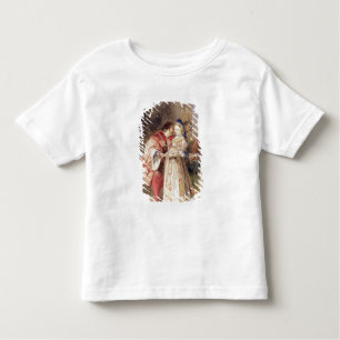 T-shirt Portia e Bassanio, c.1826 (w/c, tinta marrom,