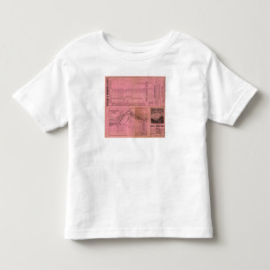 T-shirt Portland e estrada de ferro e conexões de