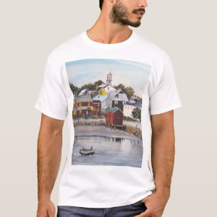 T-shirt Porto de Portsmouth, New Hampshire