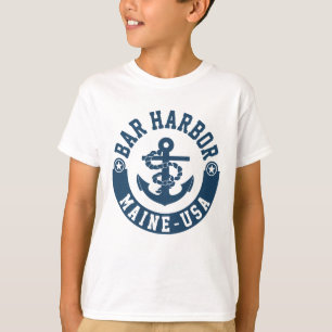 T-shirt Porto Maine EUA do bar