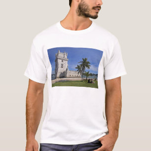 T-shirt Portugal, Lisboa. Torre de Belém, um Patrimônio Mu