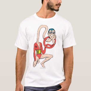 T-shirt Pose De Arrasto De Homem De Plástico