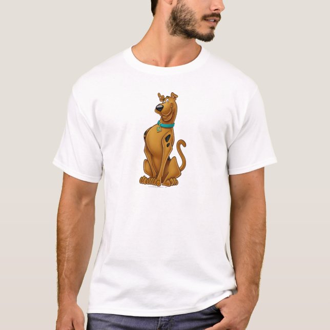 T-shirt Pose de Escovo de Ar Scooby-Doo (Frente)