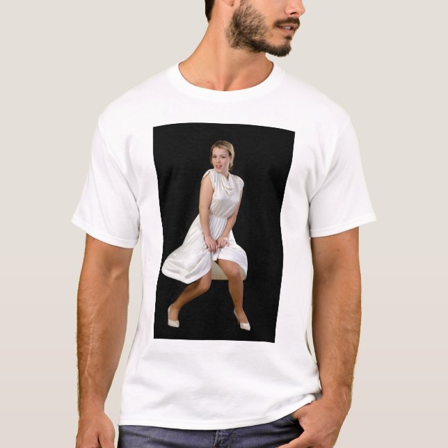 T-shirt Pose de Marilyn Monroe (Frente)