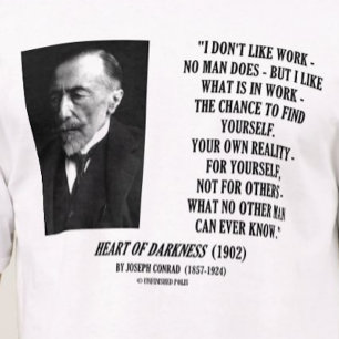 T-shirt Possibilidade do trabalho de Joseph Conrad suas