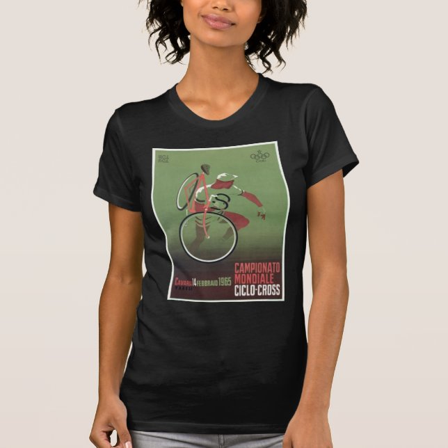 T-shirt poster 1965 da Ciclo-cruz (Frente)