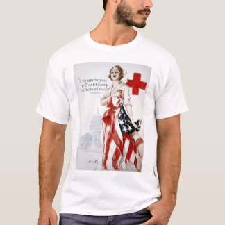 T-shirt Poster americano da Primeira Guerra Mundial do