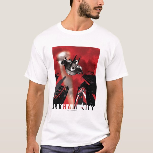 T-shirt POSTER CA - Voo de Batman (Frente)