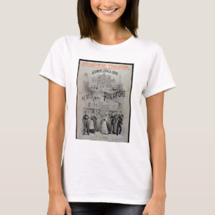 T-shirt Poster para do "o Pinafore HMS", executado pelo C
