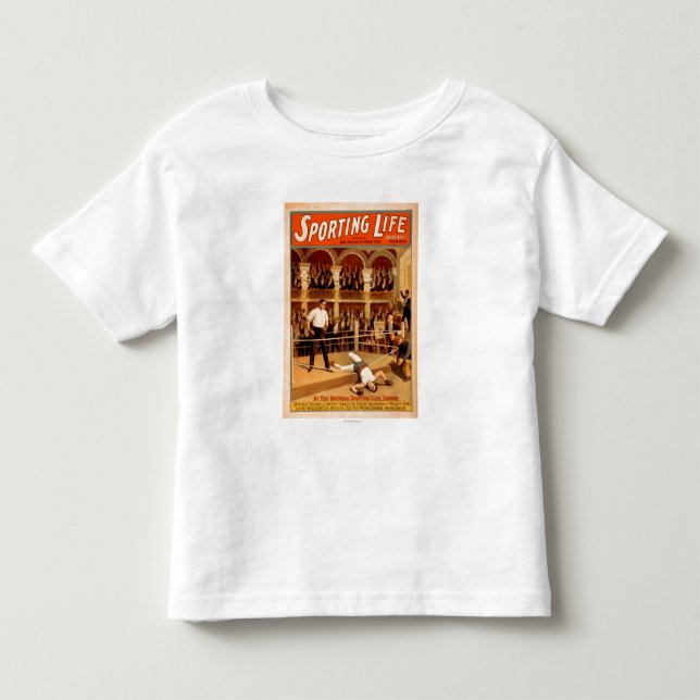 T-shirt "Poster teatral ostentando do jogo do (Frente)