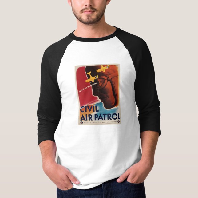T-shirt Poster vintage WII (Frente)