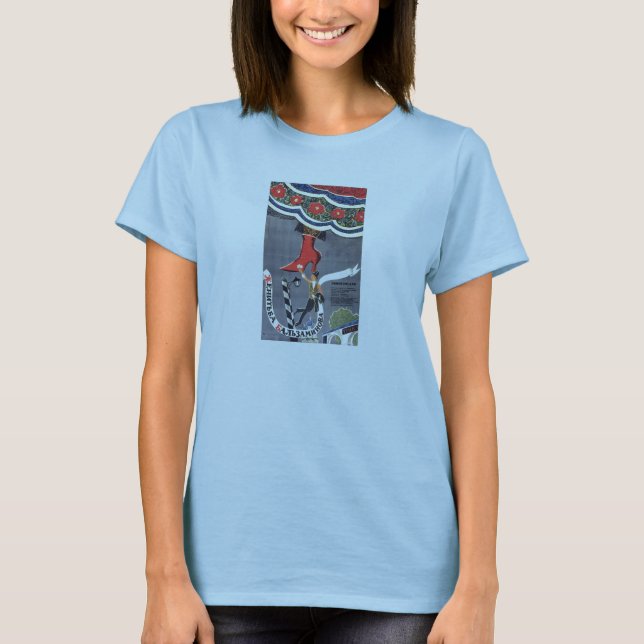 T-shirt Posters da propaganda de União Soviética da guerra (Frente)