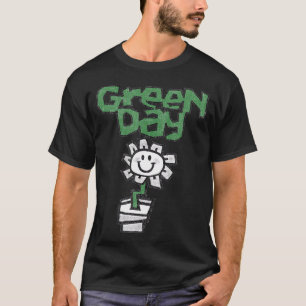 T-Shirt Pote de Flor Verde