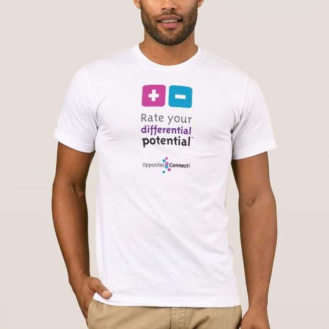 T-shirt potencial diferencial (Frente)
