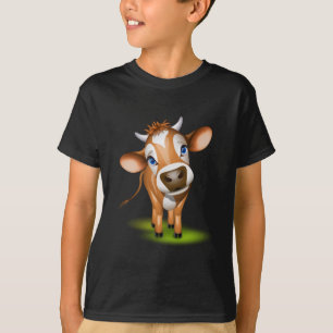 T-shirt Pouca vaca do jérsei
