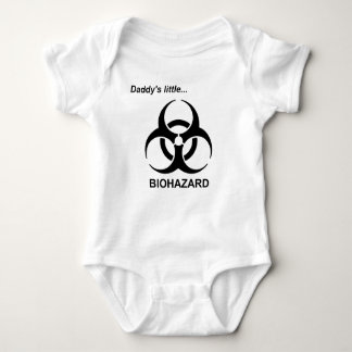 T-shirt Pouco Biohazard do pai