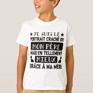 t-shirt pour enfant , idée cadeau fête des mères