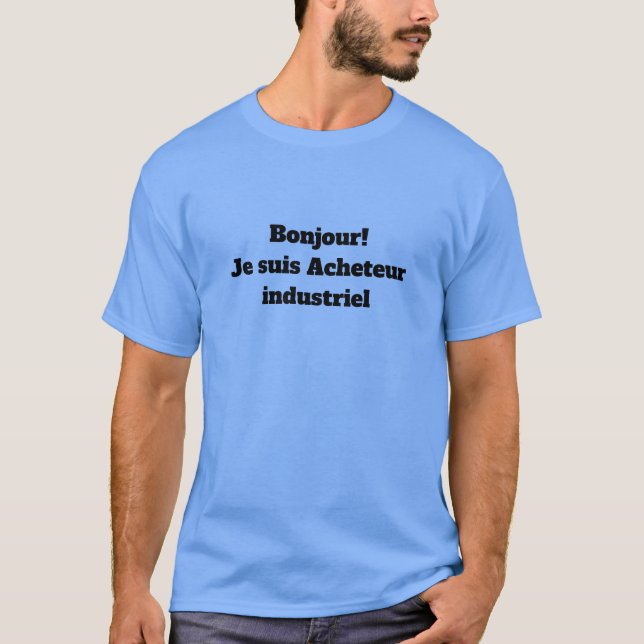 T-Shirt pour l'Acheteur industriel (Frente)