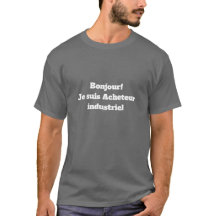 T-Shirt pour l'Acheteur industriel