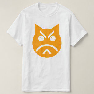 T-shirt Pouting Emoji Cat