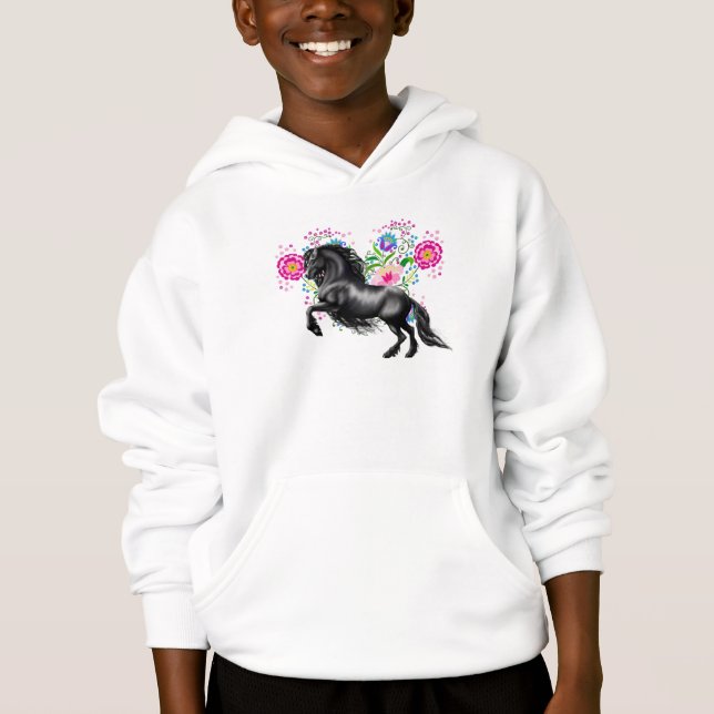 T-shirt povos da flor florais (Frente)