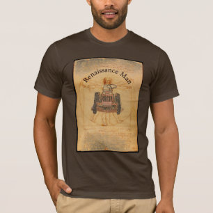 T-shirt Power King Red Neck Renaissance Man