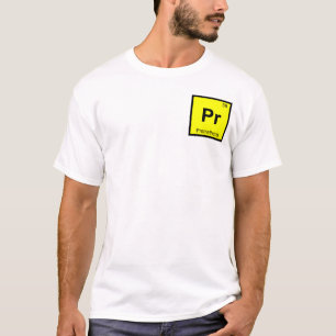T-shirt Pr - Prometeu Tabela Periódica Química Titã
