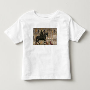 T-shirt Praça Mayor com estátua de Filipe III, Madrid,